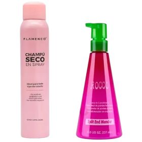 Shampoo En Seco Flamenco + Rocco Crema Restauradora 237ml