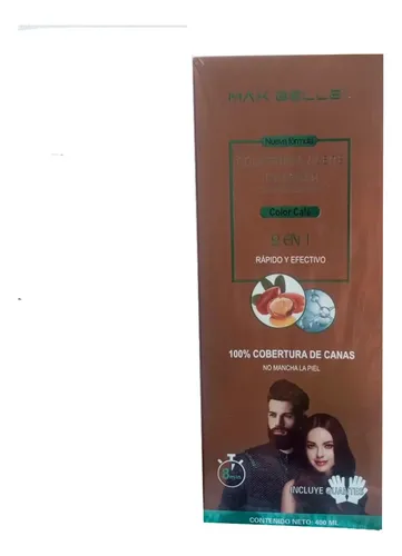 D_854839-Mlc82711210833_022025-O.webp Max Belle Shampoo Colorante Marron 400 Ml - Imagen 1