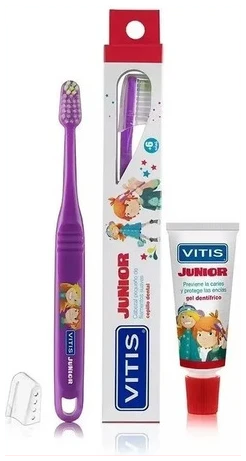 D_855495-Mla99892160767_112025-O.jpg Vitis Junior Cepillo Dental + Mini Pasta 15Ml - Imagen 1