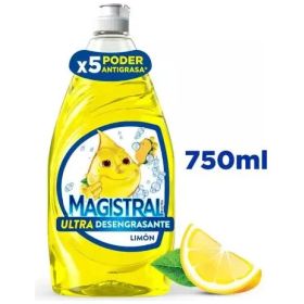 Detergente Líquido Magistral Limón Ultra 750 Ml