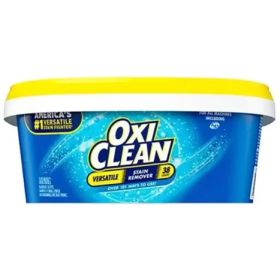 Oxiclean Versatile Quitamanchas En Polvo 1.77 Lb, Removedor De Manchas Con Oxígeno Activo Para Ropa Blanca Y De Color. Refuerzo Para Lavado Y Remojo