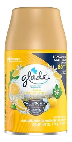 D_858737-Mlc69893137757_062023-O.jpg Glade Automatico Limon Refrescante Repuesto 175G - Imagen 1