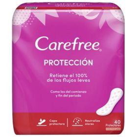Protectores Carefree Protección Con Perfume 40 Un