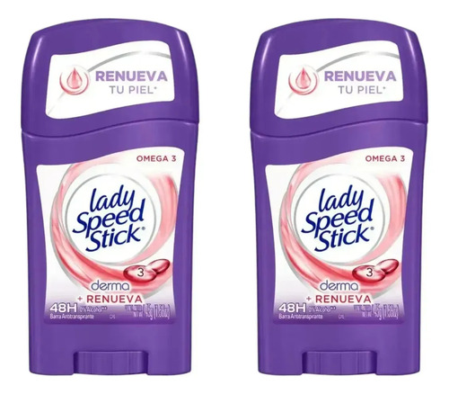 D_865236-Mlc113154130551_062026-O.jpg Lady Speed Stick Omega 3 Antitranspirante Gel 45G X2 - Imagen 1