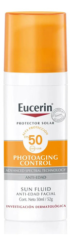Perfumería Milagros — Belleza Y Dermocosmética | Distribuidora Milagros Protector Solar Facial Eucerin Anti-Edad Claro Fps 50+