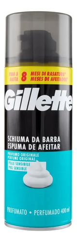 D_875267-Mlc87379031390_072025-O.jpg Gillette Espuma De Afeitar Sensitive 400Ml - Imagen 1