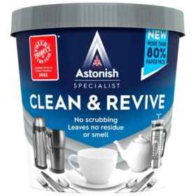 Limpiador Astonish Clean & Revive 350g Pote Utensilios Cocina