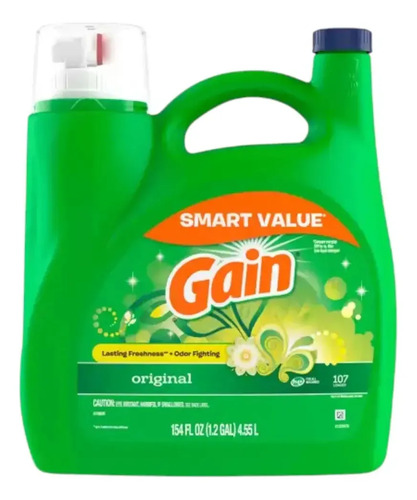 D_880786-Mlc113767817395_062026-O.jpg Detergente Liquido Gain Original 4.55 L - Imagen 1