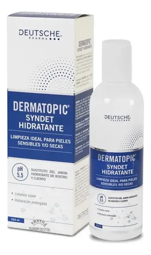 D_881634-Mlc112589487120_062026-O.webp Deutsche Dermatopic Syndet Hidratante Ph 5,5 250Ml - Imagen 1