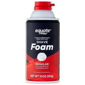 Equate Shave Foam Espuma De Afeitar Regular 283g