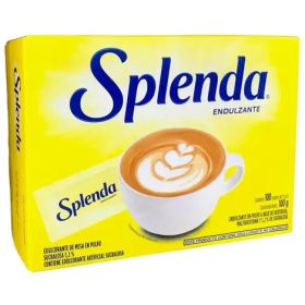 Splenda Endulzante Caja 100 Sobres En Polvo