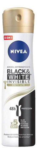 D_901745-Mlc104703821498_012026-O.jpg Nivea Black Y White Desodorante Spray Invisible 150Ml - Imagen 1