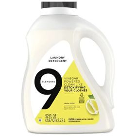 LAUNDRY DETERGENTE LIQUIDO 9 ELEMNTOS LIMON 2,72L