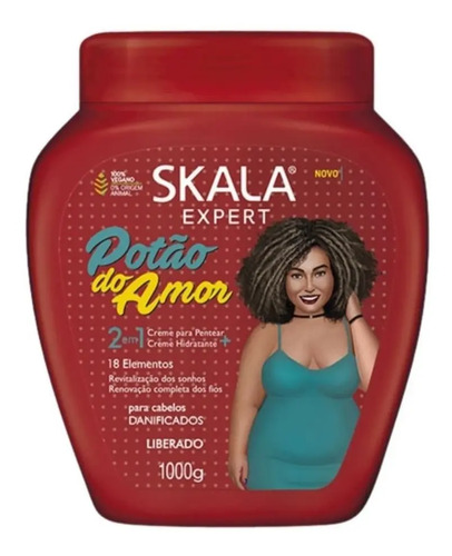 D_903425-Mlc54896614585_042023-O.jpg Mascara Capilar 2 En 1 Potao De Amor 1000G Skala - Imagen 1