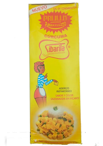 D_903580-Mlc113768756585_062026-O.jpg Sibarita Sazonador Palillo Amarillo Caja 84 Sobres (Latino - Perú) - Imagen 1
