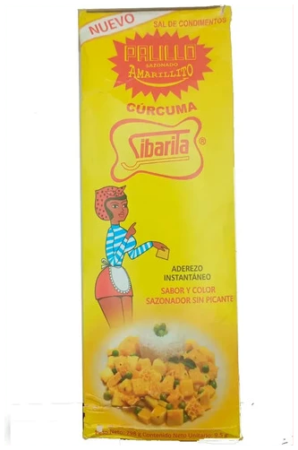 D_903580-Mlc113768756585_062026-O.jpg Sibarita Sazonador Palillo Amarillo Caja 84 Sobres (Latino - Perú) - Imagen 1