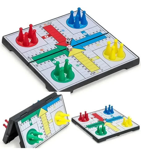 D_903651-Mlc99254842176_112025-O.jpg Juego De Mesa Ludo Tradicional Imantado - Imagen 1