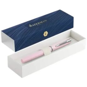 Waterman Allure Pastel Rosado Pluma Fuente Estilográfica Color De La Tinta Azul Color Del Exterior Rosa