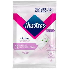 Pañitos Húmedos Íntimos Nosotras 16 Un Elige Fragancia