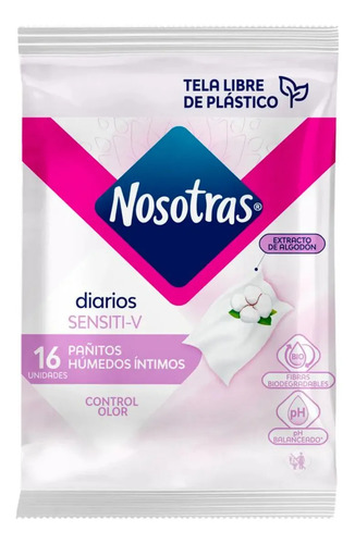 D_911857-Mlc113767880789_062026-O.jpg Pañitos Húmedos Íntimos Nosotras 16 Un Elige Fragancia - Imagen 1