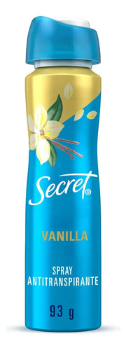 D_912348-Mlc86678881879_062025-O.jpg Secret Desodorante Antitranspirante Vainilla 150Ml Vainilla - Imagen 1