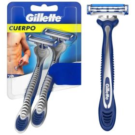 Gillette Cuerpo Maquina De Afectar 2 Unidades