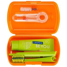 Travel Set Ortho Naranjo Curaprox