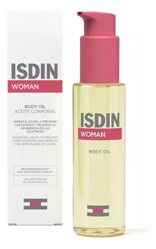 D_918524-Mlc99770723766_122025-O.jpg Aceite Corporal Nutritivo Para Mujer 100Ml Fragancia Neutra Isdin - Imagen 1