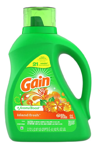 D_919396-Mlc106098455075_012026-O.jpg Detergente Líquido Gain Island Fresh 2.6L 61Ld - Imagen 1