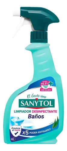 D_921752-Mlc112589657576_062026-O.jpg Limpiador Desinfectante Baños Sanytol 500 Ml - Imagen 1