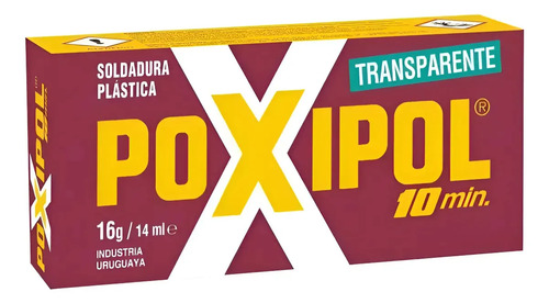 D_923386-Mlc113767906295_062026-O.jpg Soldadura Plastica Transparente 16G Poxipol - Imagen 1