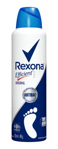 D_924450-Mlc53604961953_022023-O.jpg Desodorante Rexona Efficient Aerosol Para Pies 88G Original - Imagen 1