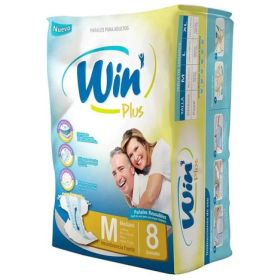 Win Plus Pañales Para Adultos Talla M 8u M