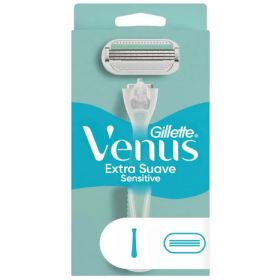 GILLETTE VENIS EXTRA SUAVE SENSITIVE MAQUINA Y REP 1