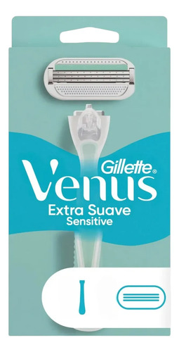 D_927997-Mlc110940460052_052026-O.jpg Gillette Venis Extra Suave Sensitive Maquina Y Rep 1 - Imagen 1