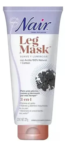 D_929572-Mlc112589113722_062026-O.webp Crema Depilatoria Para Piernas 3 En 1 Con Carbon 227G Nair - Imagen 1