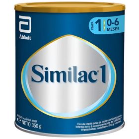 Similac 1 Formula Para Lactante 0 A 6 Mss 350gr