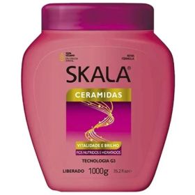 Skala Máscara Ceramidas Cr Peinar Cabello Dañado Opaco 1 Kg