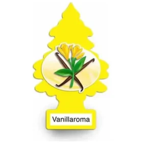 Aromatizante Pino Little Trees Vainilla 1 Unidad - Amarillo - Vainilla