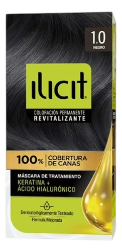 D_937662-Mlc110382127661_042026-O.jpg Elicit Tinte Para Pelo Color Negro 1.0 45 G Negro - Imagen 1