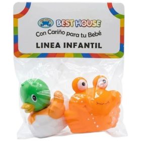 BEST HOUSE JUEGO ANIMALISTOS LANZA AGUA 2 UNIDADES