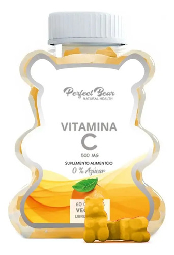 D_938134-Mlc112589667574_062026-O.jpg Suplemento Alimenticio Vitamina C 500Mg Perfect Bear - Imagen 1