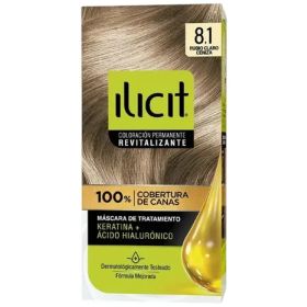 Elicit Tinte Para Pelo Color Rubio Claro Ceniza 8.1 45 G Rubio Claro Ceniza