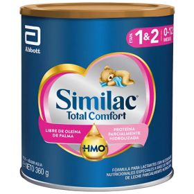 Leche De Fórmula En Polvo Sin Tacc Abbott Similac Total Comfort 1&2 En Lata De 1 De 360g - 0 Meses A 1 Años