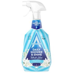 Limpiador Ducha Brillo Diario Lirios Blanco Astonish 750 Ml