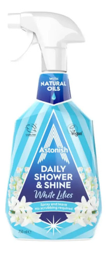 D_939508-Mlc112589467168_062026-O.jpg Limpiador Ducha Brillo Diario Lirios Blanco Astonish 750 Ml - Imagen 1