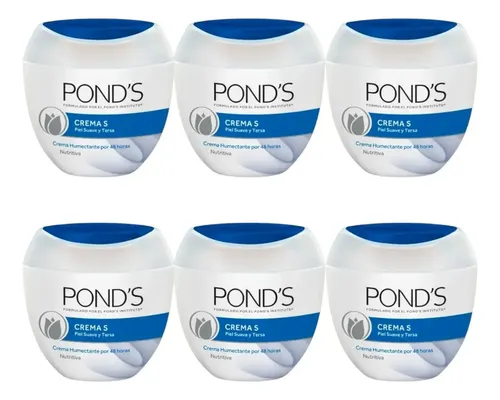 D_940400-Mlc97371927400_112025-O.webp Pack Crema Ponds S Nutritiva Humectante 100G X6 - Imagen 1