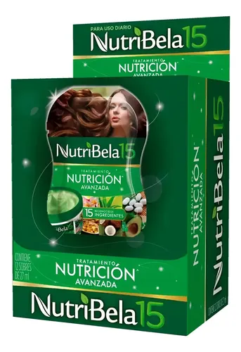 D_942187-Mlc113767460509_062026-O.webp Pack 12 Sobres Nutribela Tratamiento Nutricion 27Ml - Imagen 1