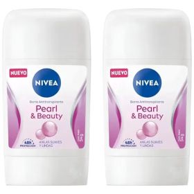 Nivea Perla Y Beauty Barra Antitranspirante 50ml X2