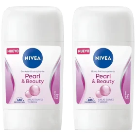 Nivea Perla Y Beauty Barra Antitranspirante 50ml X2